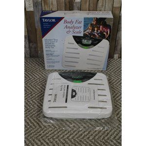 Taylor Body Fat Analyzer & Scale - Model 5553 - NEW